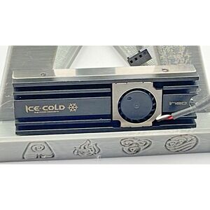 Ice Cold‎ M.2 NVME SSD Cooler with Fan